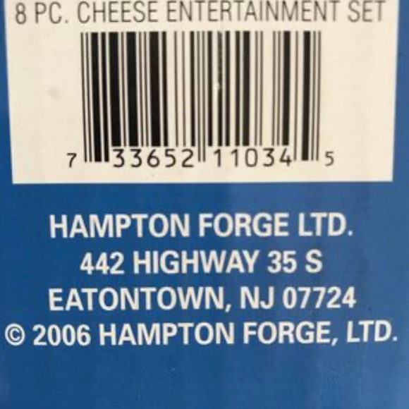 8 pc Cheese Entertainment Set - Picture 10 of 10